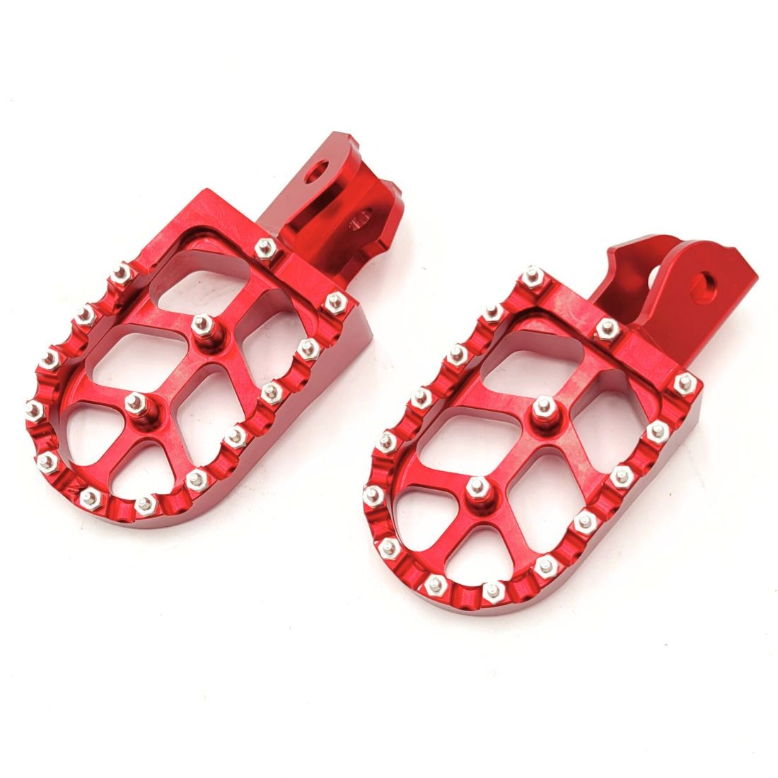 Cale-pied Universel Pour Vélo, Moto, Scooter - En Aluminium, Diamètre 8 Mm, Longueur 90 Mm, Couleur Au Choix - 12