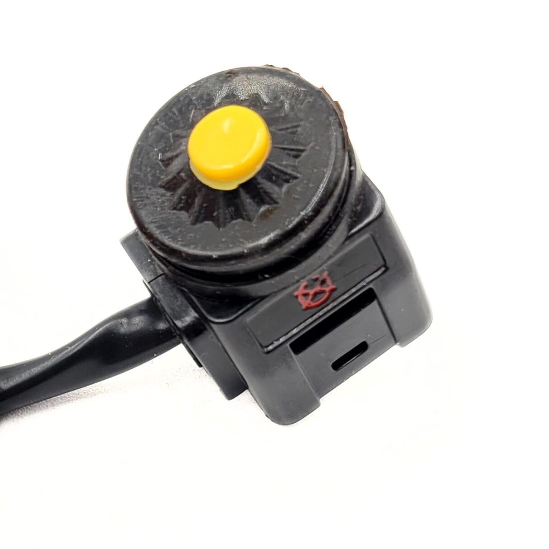 Bouton Arrêt-Démarrage Universel Pour Moto Et Quad - Commutateur Coupe-Circuit Ergonomique, Noir - 4