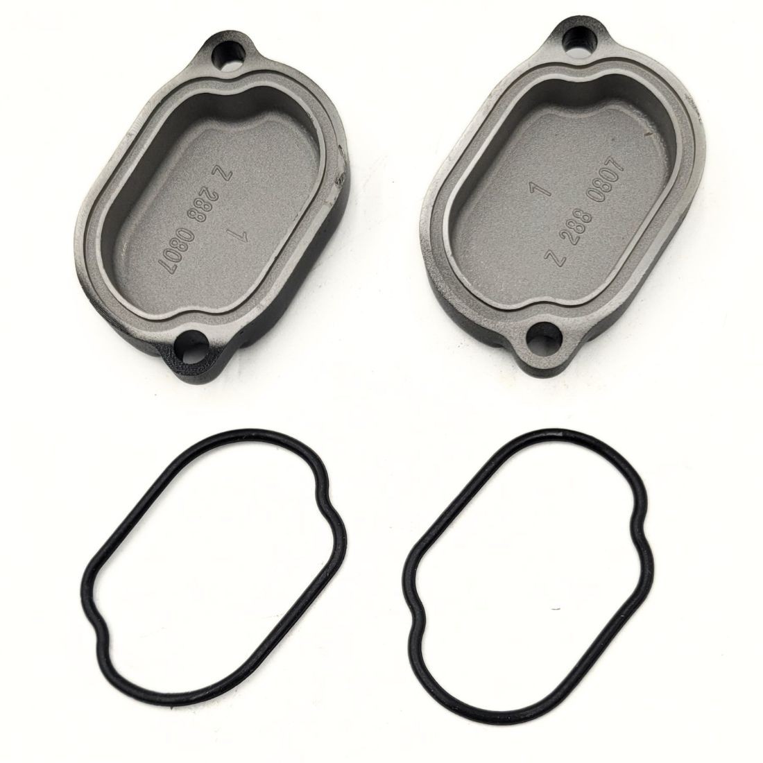 CACHE SOUPAPE CNC NOIR ( X2 ) POUR MOTEUR 155 ZONGSHEN DE DIRT BIKE ...