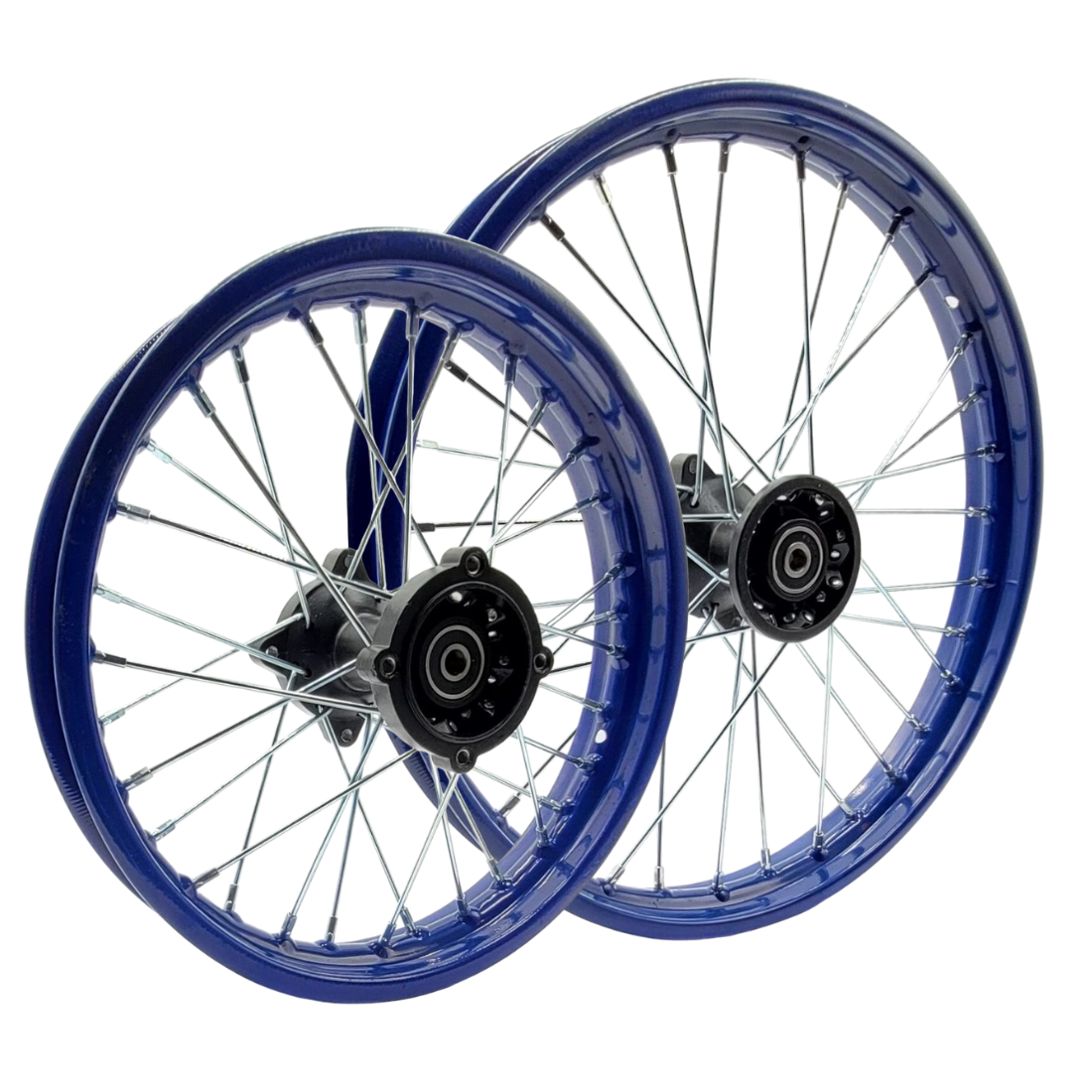Jante Arrière 12 Pouces Alu Dirt Bike - Axe 12mm - Centrage Disque Et Couronne