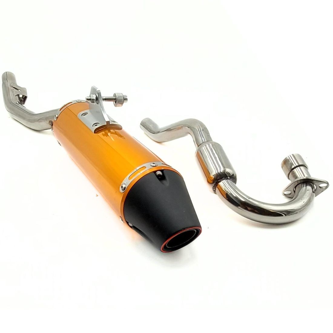 HMParts Dirt Bike Pit Bike Haut Ensemble D'Échappement 110 -125 Cc T3