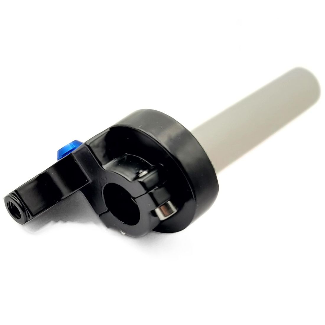 Poignées D'accélérateur Universelles 22 Mm Pour Moto, Scooter, Dirt Bike - Alliage D'aluminium, Couleur Bleue