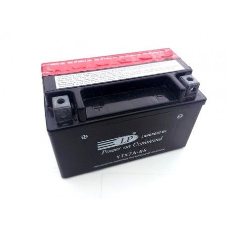 Batterie 12V 6Ah LARGE sans entretien YTX7A-BS quad / buggy