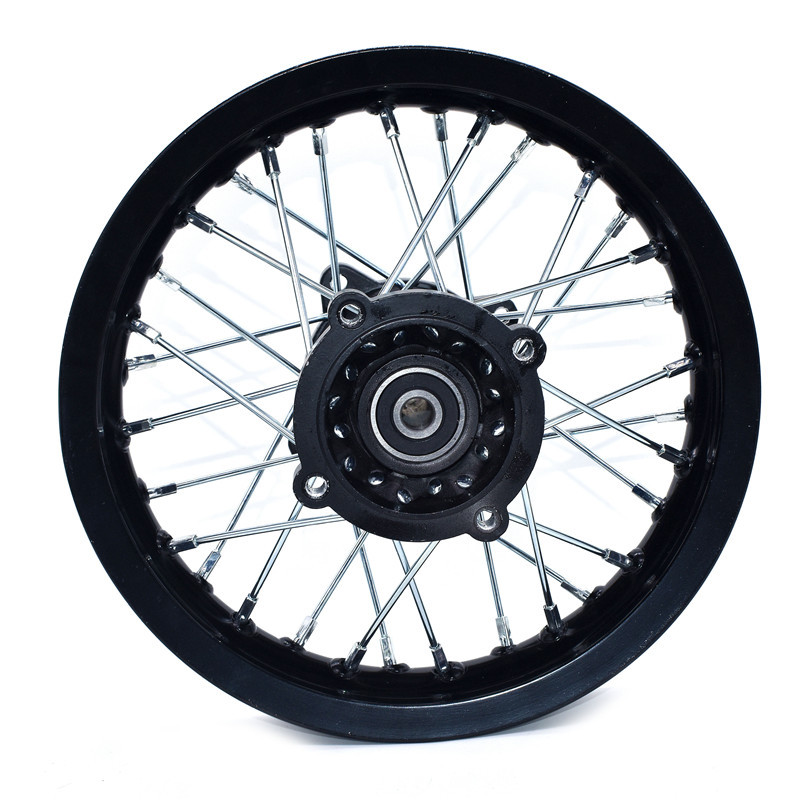 Jante En Aluminium Éloxée 16 Arrière Noire Pit Dirt Bike Moto Cross HMPARTS 4250458113166
